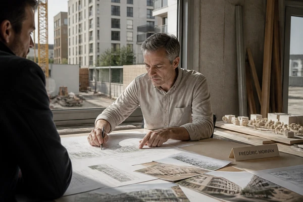 Architecte projet mixte logement commerce Île-de-France